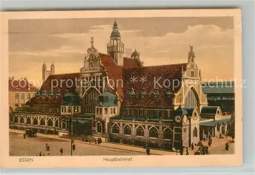AK / Ansichtskarte Essen_Ruhr Hauptbahnhof Essen_Ruhr