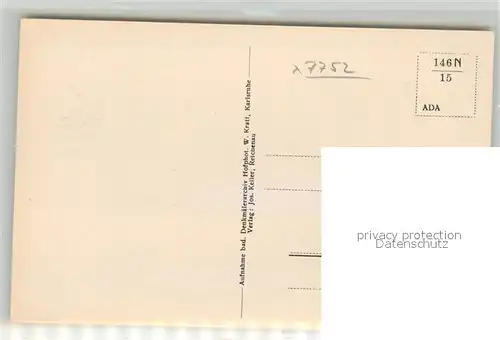 AK / Ansichtskarte Niederzell_Reichenau Kirche Chor mit Fresken Niederzell Reichenau