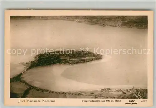 AK / Ansichtskarte Insel_Mainau Fliegeraufnahme aus 600 m Hoehe Insel Mainau