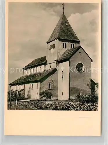 AK / Ansichtskarte Oberzell_Reichenau St Georg Kirche 9. Jhdt. Oberzell Reichenau