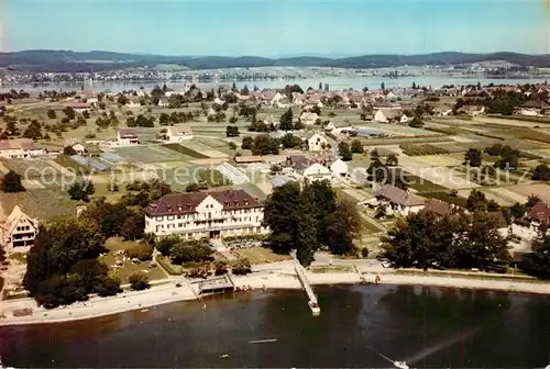 AK / Ansichtskarte Insel_Reichenau Fliegeraufnahme Insel Reichenau