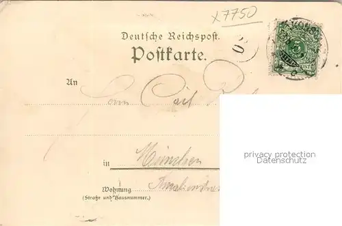 AK / Ansichtskarte Konstanz_Bodensee Hafen Dampfer Muenster Insel Reichenau Litho Deutsche Reichspost Konstanz_Bodensee