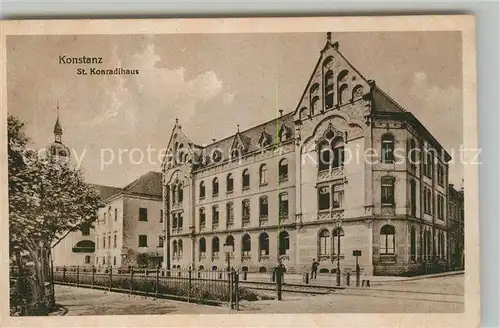 AK / Ansichtskarte Konstanz_Bodensee St Konradihaus Konstanz_Bodensee