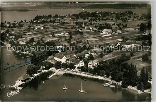 AK / Ansichtskarte Insel_Reichenau Original Fliegeraufnahme Insel Reichenau