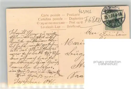 AK / Ansichtskarte Mulhouse_Muehlhausen Nouvelle Ecole Hipp Schule Mulhouse Muehlhausen