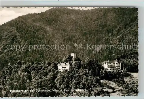 AK / Ansichtskarte Hornberg_Schwarzwald Schlossberg Hornberg Schwarzwald