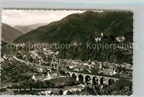 AK / Ansichtskarte Hornberg_Schwarzwald Panorama Hornberg Schwarzwald
