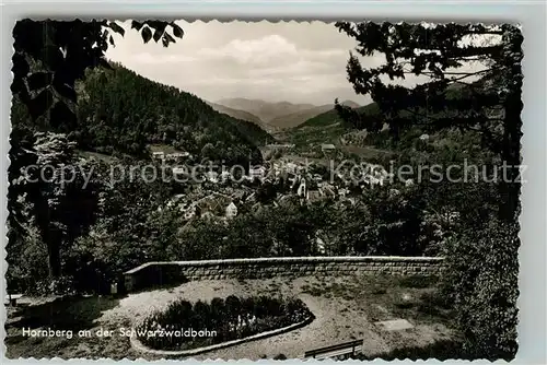 AK / Ansichtskarte Hornberg_Schwarzwald Panorama Hornberg Schwarzwald