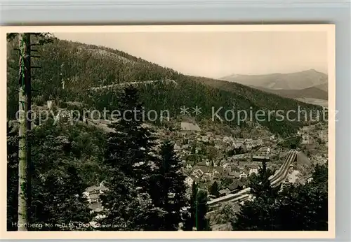 AK / Ansichtskarte Hornberg_Schwarzwald Panorama Hornberg Schwarzwald