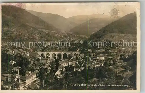 AK / Ansichtskarte Hornberg_Schwarzwald Viadukt Reichenbachtal Hornberg Schwarzwald