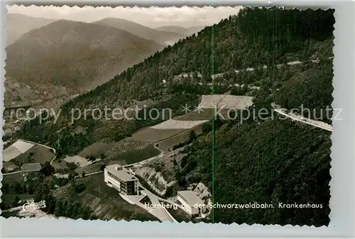 AK / Ansichtskarte Hornberg_Schwarzwald Krankenhaus Hornberg Schwarzwald