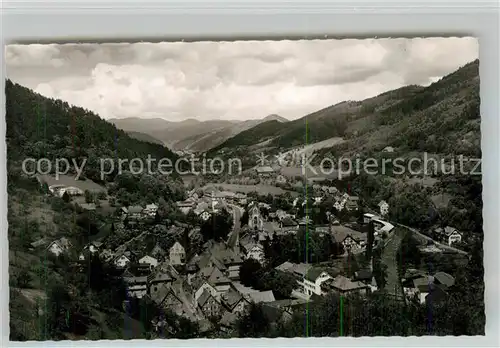 AK / Ansichtskarte Hornberg_Schwarzwald Panorama Hornberg Schwarzwald