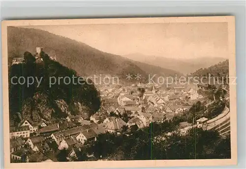 AK / Ansichtskarte Hornberg_Schwarzwald Panorama Hornberg Schwarzwald