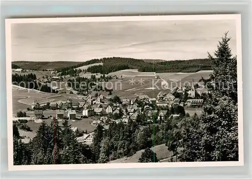 AK / Ansichtskarte Schonach_Schwarzwald Panorama Schonach Schwarzwald