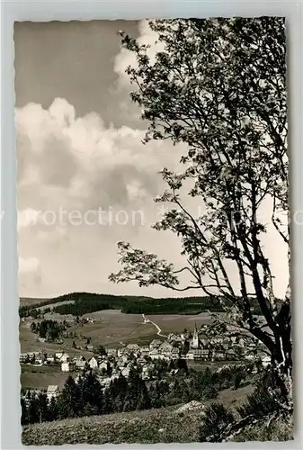 AK / Ansichtskarte Schonach_Schwarzwald Panorama Schonach Schwarzwald