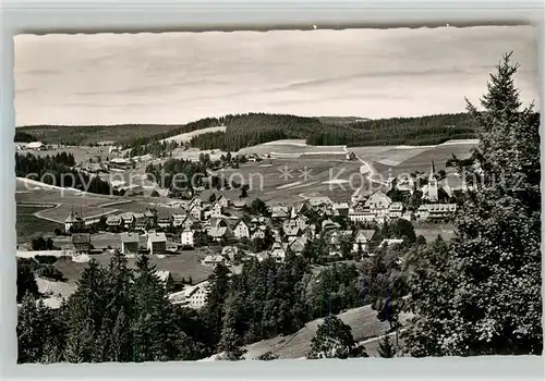 AK / Ansichtskarte Schonach_Schwarzwald Panorama Schonach Schwarzwald