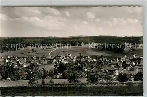 AK / Ansichtskarte Schonach_Schwarzwald Panorama Schonach Schwarzwald