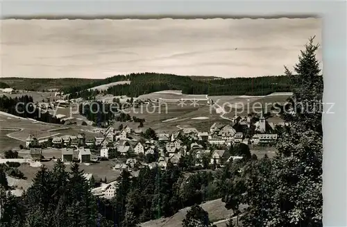 AK / Ansichtskarte Schonach_Schwarzwald Panorama Schonach Schwarzwald