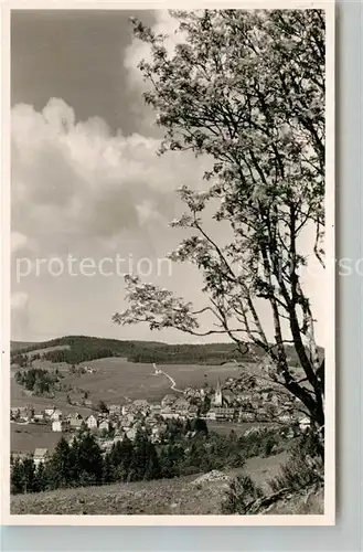 AK / Ansichtskarte Schonach_Schwarzwald Panorama Schonach Schwarzwald
