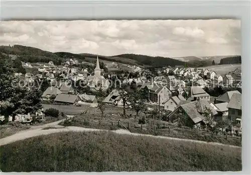 AK / Ansichtskarte Schonach_Schwarzwald Panorama Schonach Schwarzwald