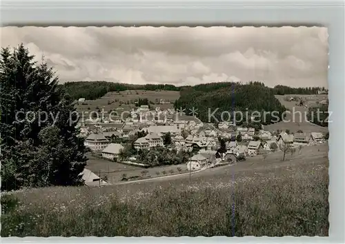 AK / Ansichtskarte Schonach_Schwarzwald Panorama Schonach Schwarzwald