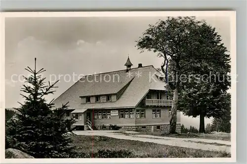 AK / Ansichtskarte Schonach_Schwarzwald Gasthaus Wilhelmsh&#246;he Schonach Schwarzwald