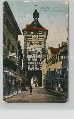 AK / Ansichtskarte Konstanz_Bodensee Schnetztor Hesshaus Konstanz_Bodensee