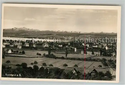 AK / Ansichtskarte Konstanz_Bodensee Panorama Konstanz_Bodensee