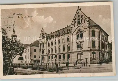AK / Ansichtskarte Konstanz_Bodensee Sankt Konradihaus Konstanz_Bodensee