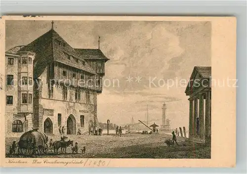 AK / Ansichtskarte Konstanz_Bodensee Conciliumsgeb&#228;ude Konstanz_Bodensee