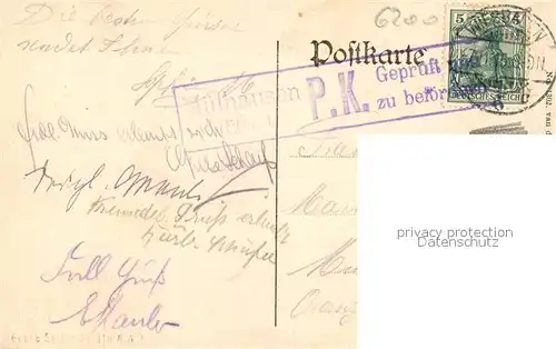 AK / Ansichtskarte Wiesbaden Partie im Nerotal mit Griech Kapelle Wiesbaden