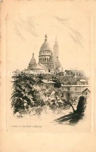 AK / Ansichtskarte Paris Sacre Coeur Paris