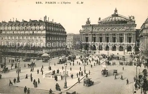 AK / Ansichtskarte Paris Le Opera Paris