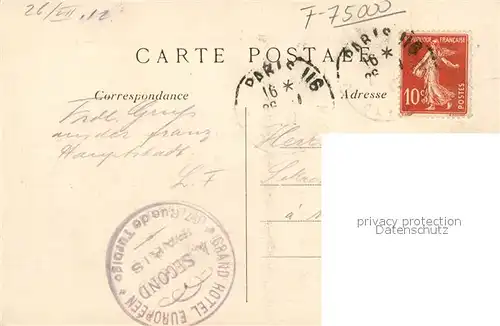 AK / Ansichtskarte Paris La Bourse  Paris