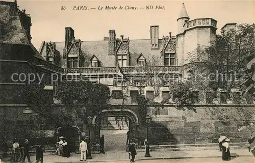 AK / Ansichtskarte Paris Le Musee de Cluny Paris
