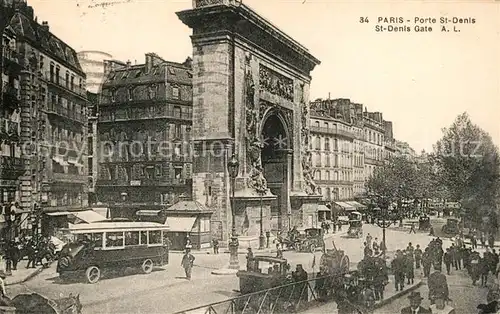 AK / Ansichtskarte Paris Porte St Denis  Paris