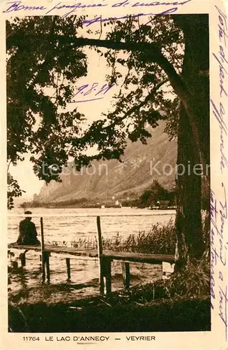 AK / Ansichtskarte Veyrier_GE Le Lac d Annecy 