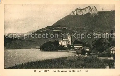 AK / Ansichtskarte Annecy_Haute Savoie Le Chateau de Duingt Annecy Haute Savoie