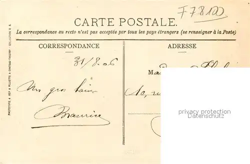 AK / Ansichtskarte Saint Germain en Laye Entree du Parc Saint Germain en Laye