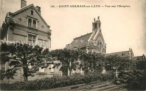 AK / Ansichtskarte Saint Germain en Laye Vue sur l Hospice Saint Germain en Laye