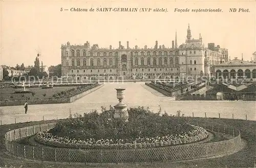 AK / Ansichtskarte Saint Germain en Laye Chateau de Saint Germain Facade septentrionale Saint Germain en Laye