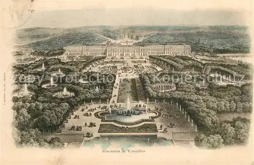 AK / Ansichtskarte Versailles_Yvelines Panorama de Versailles Versailles_Yvelines