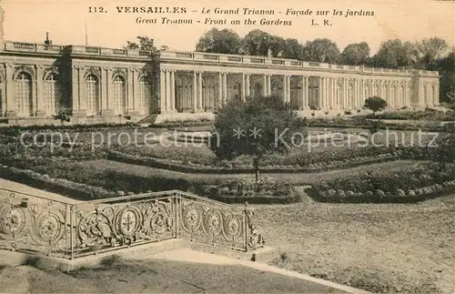 AK / Ansichtskarte Versailles_Yvelines Le Grand Trianon Facade sur les jardins Versailles_Yvelines