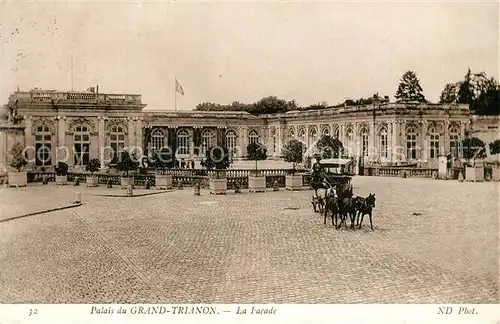 AK / Ansichtskarte Grand Trianon Palais du Grand Trianon La Facade Grand Trianon