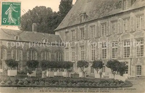 AK / Ansichtskarte Montfort l_Amaury Chateau des Mesnuls partie de la facade principale Montfort l Amaury