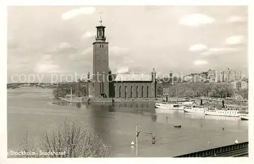 AK / Ansichtskarte Stockholm Stadshuset Stockholm