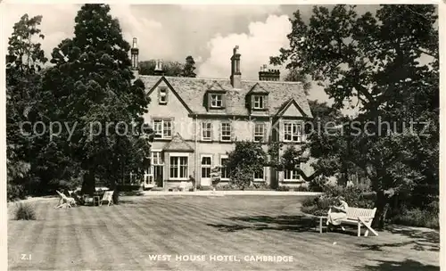 AK / Ansichtskarte Cambridge_Cambridgeshire West House Hotel  Cambridge Cambridgeshire