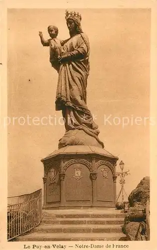 AK / Ansichtskarte Le_Puy en Velay Notre Dame de France Le_Puy en Velay