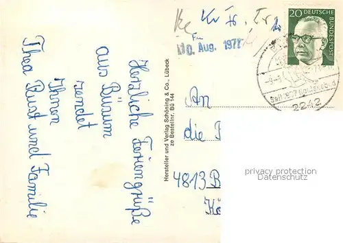 AK / Ansichtskarte Buesum_Nordseebad Hafen Leuchtturm Strand Mole Wellenbad Musikpavillon Wattwanderung  Buesum_Nordseebad