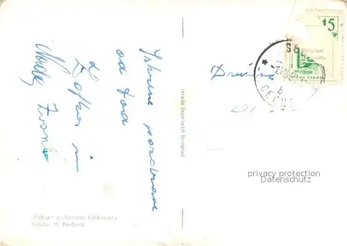 AK / Ansichtskarte Selca Strand Boote  Selca